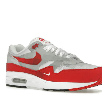 Nike Air Max 1 .SWOOSH Low Poly HQ5882-100, trois-quarts avant extérieur