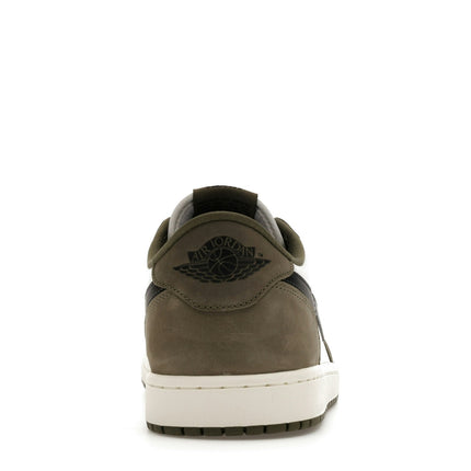 Air Jordan 1 Retro Low OG Medium Olive HQ6998-200, arrière