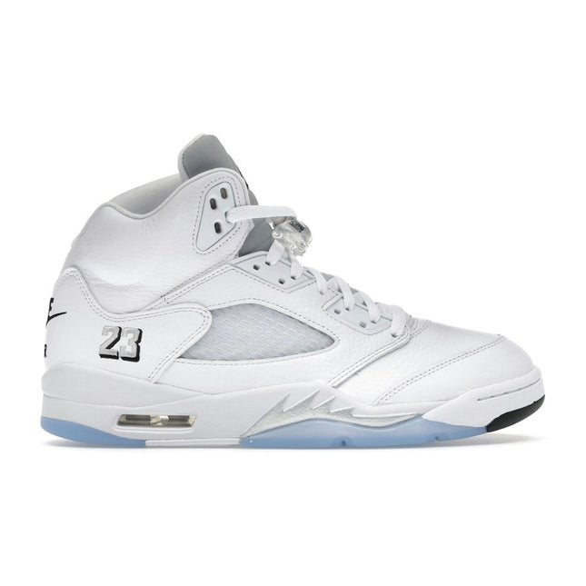 Air Jordan 5 Retro White Metallic (2026) HQ7978-103, vue principale