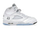 Air Jordan 5 Retro White Metallic (2026) HQ7978-103, vue principale