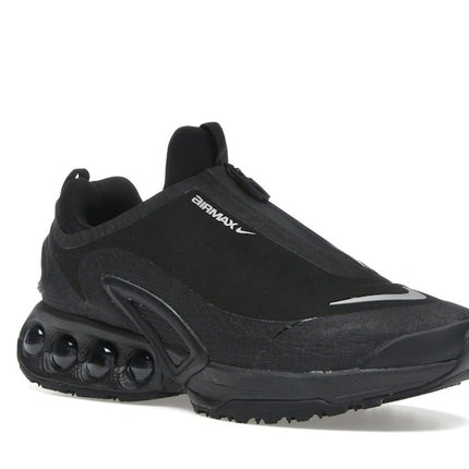 Nike Air Max Dn Roam Black Metallic Silver HQ8605-001, trois-quarts avant extérieur
