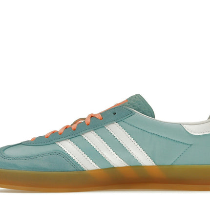 Adidas Gazelle Indoor Preloved Blue White Gum HQ9017, profil intérieur