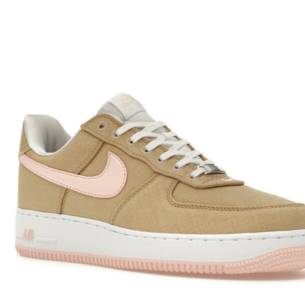 Nike Air Force 1 Low Linen Canvas HV2021-200, trois-quarts avant extérieur