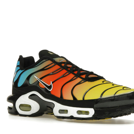 Nike Air Max Plus Baltic Blue Safety Orange HV2526-001, trois-quarts avant extérieur