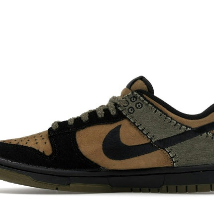Nike Dunk Low Retro Camo Olive HV4452-300, profil intérieur