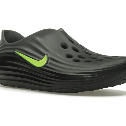Nike ReactX Rejuven8 Black Cool Grey Volt HV5060-003, trois-quarts avant extérieur