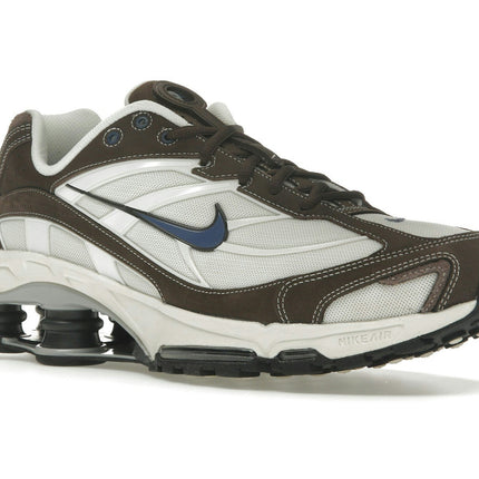 Nike Shox Ride 2 Baroque Brown Diffused Blue HV6349-200, trois-quarts avant extérieur