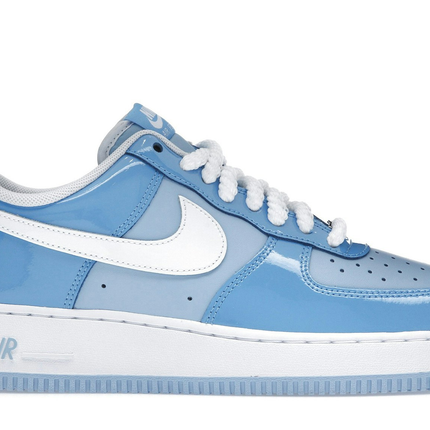 Nike Air Force 1 Low '07 LV8 Phychic Blue White Patent HV9405-400, vue principale