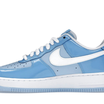 Nike Air Force 1 Low '07 LV8 Phychic Blue White Patent HV9405-400, profil intérieur