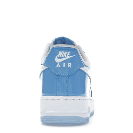 Nike Air Force 1 Low '07 LV8 Phychic Blue White Patent HV9405-400, arrière