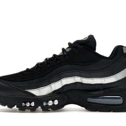 Nike Air Max 95 OG Big Bubble Black Metallic Silver IB1667-003, profil intérieur