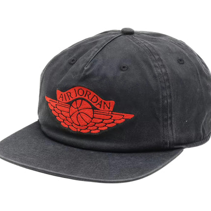 Air Jordan Pro Rare Air Unstructured Washed Cap Black IB3009-010, vue principale