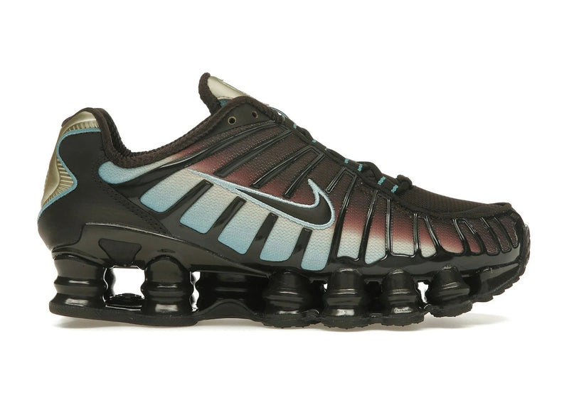 Nike Shox TL Velvet Brown Denim Turquoise
