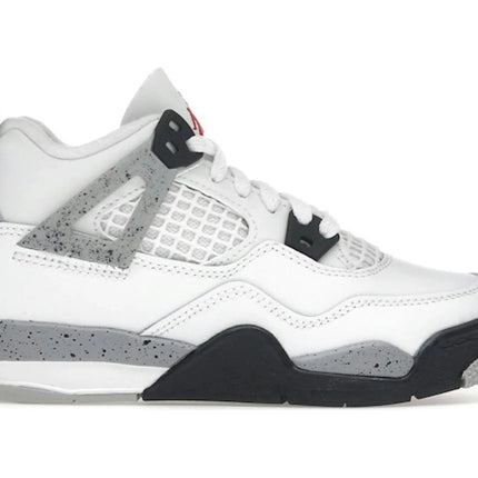 Air Jordan 4 Retro White Cement (2025) (PS) IB4388-100, vue principale