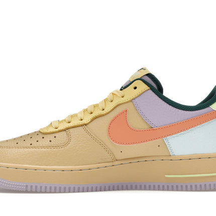 Nike Air Force 1 Low '07 Sesame Hydrangeas Soft Yellow Apricot Agate IB4493-252, profil intérieur