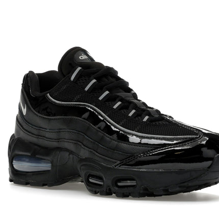 Nike Air Max 95 OG Big Bubble Black Patent IB6397-001, trois-quarts avant extérieur