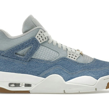 Air Jordan 4 Retro TEX Denim Worn Blue IB6716-100, vue principale