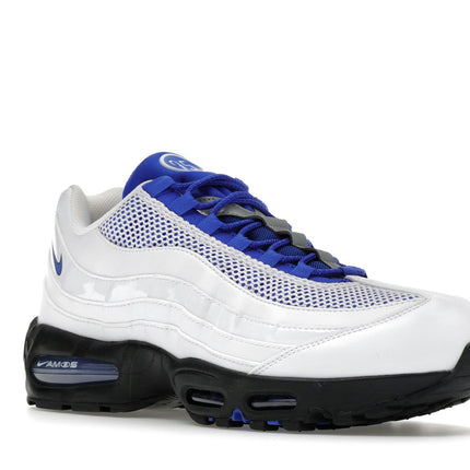 Nike Air Max 95 SE Big Bubble Total 90 White Racer Blue IB6830-100, trois-quarts avant extérieur
