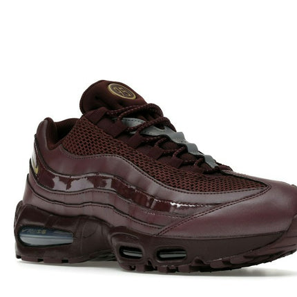 Nike Air Max 95 SE Big Bubble Total 90 Burgundy Crush IB6830-601, trois-quarts avant extérieur