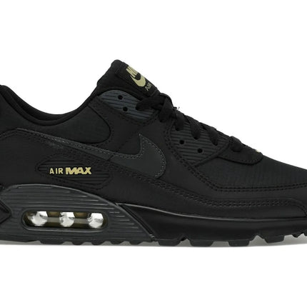 Nike Air Max 90 Black Buff Gold IB7680-001, vue principale