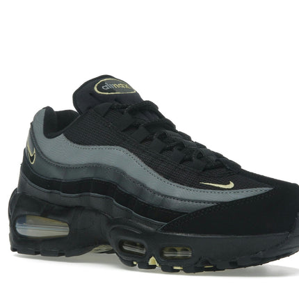 Nike Air Max 95 OG Big Bubble Batman IB7682-002, trois-quarts avant extérieur