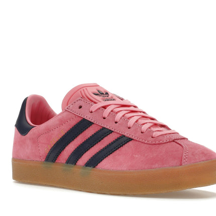 Adidas Gazelle Bliss Pink Dark Blue ID0846, trois-quarts avant extérieur
