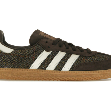Adidas Samba OG Dark Brown Tweed ID1450, vue principale