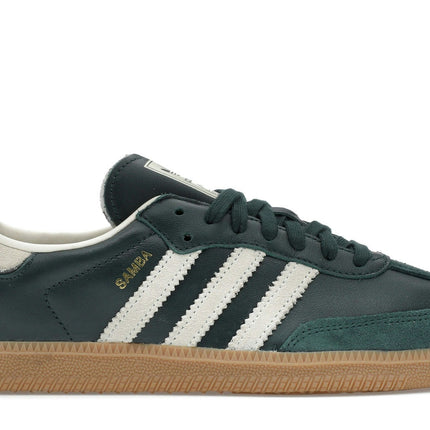 Adidas Samba OG Shadow Green Cream White Gold Metallic ID1483, vue principale