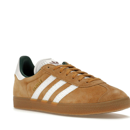 Adidas Gazelle Mesa Cloud White ID7990, trois-quarts avant extérieur