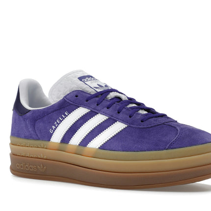 Adidas Gazelle Bold Energy Ink Gum IE0419, trois-quarts avant extérieur