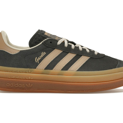 Adidas Gazelle Bold Grey Magic Beige Gum IE0428, vue principale
