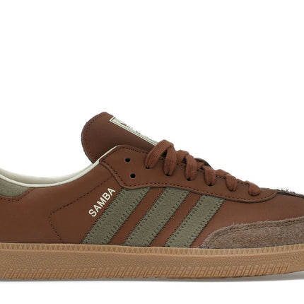 Adidas Samba OG Preloved Brown Olive Strata IE9122, vue principale