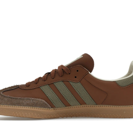Adidas Samba OG Preloved Brown Olive Strata IE9122, profil intérieur