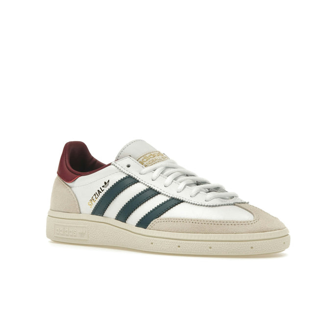 Adidas Handball Spezial White Arctic Night IF3742, trois-quarts avant extérieur