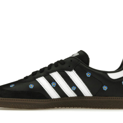 Adidas Samba Light Blue Floral Core Black IF4397, profil intérieur
