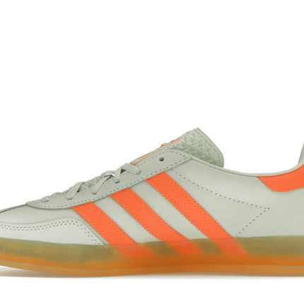Adidas Gazelle Indoor Linen Green Solar Orange IF6982, profil intérieur