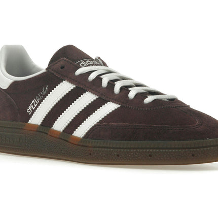 Adidas Handball Spezial Shadow Brown Gum IF8914, trois-quarts avant extérieur