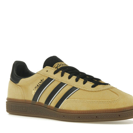 Adidas Handball Spezial Oat Black IF9014, trois-quarts avant extérieur