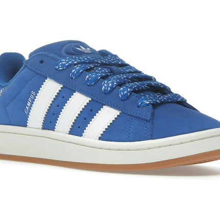 Adidas Campus 00s Blue Off White IF9615, trois-quarts avant extérieur