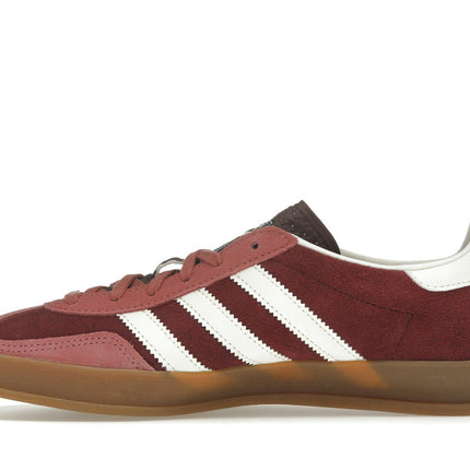 Adidas Gazelle Indoor Maroon Preloved Crimson IF9647, profil intérieur