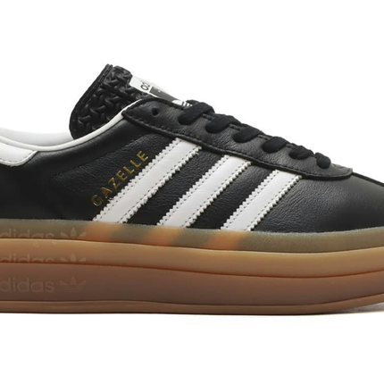 Adidas Gazelle Bold atmos Black White Gum IG1733, vue principale