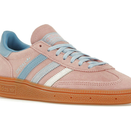 Adidas Handball Spezial Semi Pink Spark IG1974, trois-quarts avant extérieur