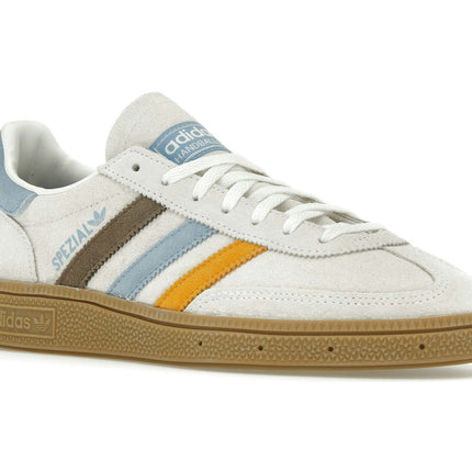 Adidas Handball Spezial Light Blue Earth Strata IG1975, trois-quarts avant extérieur