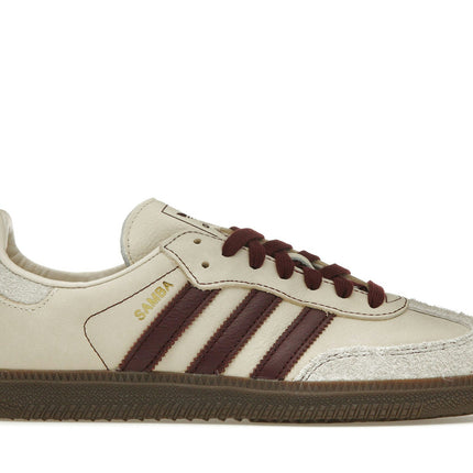 Adidas Samba OG Wonder White Maroon IG1987, vue principale