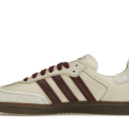 Adidas Samba OG Wonder White Maroon IG1987, profil intérieur