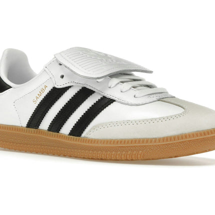 Adidas Samba LT Cloud White Black Gum IG4279, trois-quarts avant extérieur
