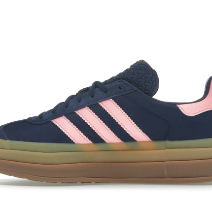 Adidas Gazelle Bold Dark Blue Pink Spark IG4390, profil intérieur