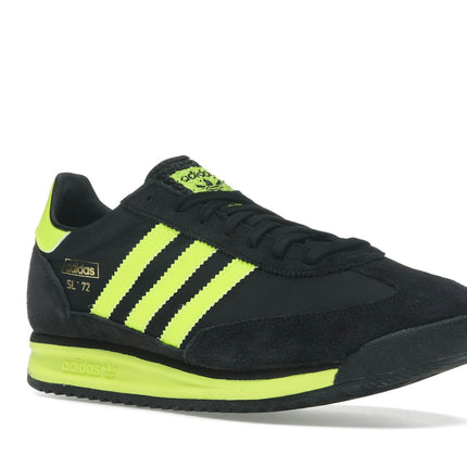 Adidas SL 72 Solar Yellow IG4647, trois-quarts avant extérieur