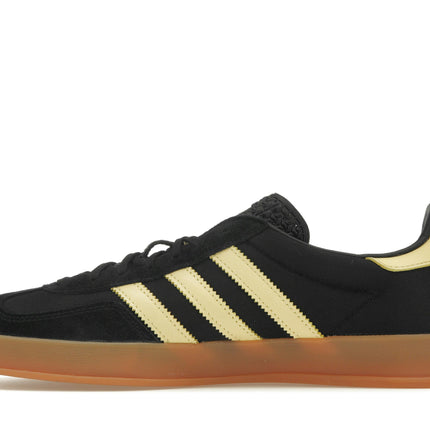 Adidas Gazelle Indoor Core Black Almost Yellow IG4999, profil intérieur
