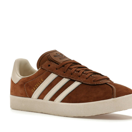 Adidas Gazelle 85 Preloved Brown IG5005, trois-quarts avant extérieur